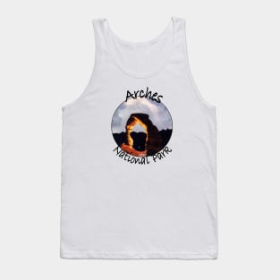 Arches National Park At Midnight Tank Top